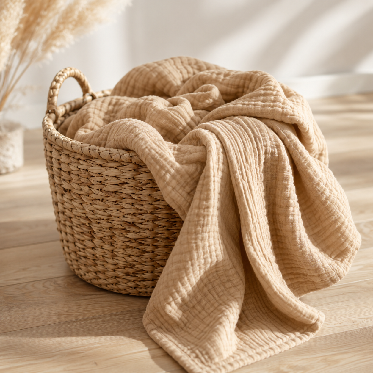 Coperta in Mussola Nuvéa™ – Morbida, Leggera e Traspirante