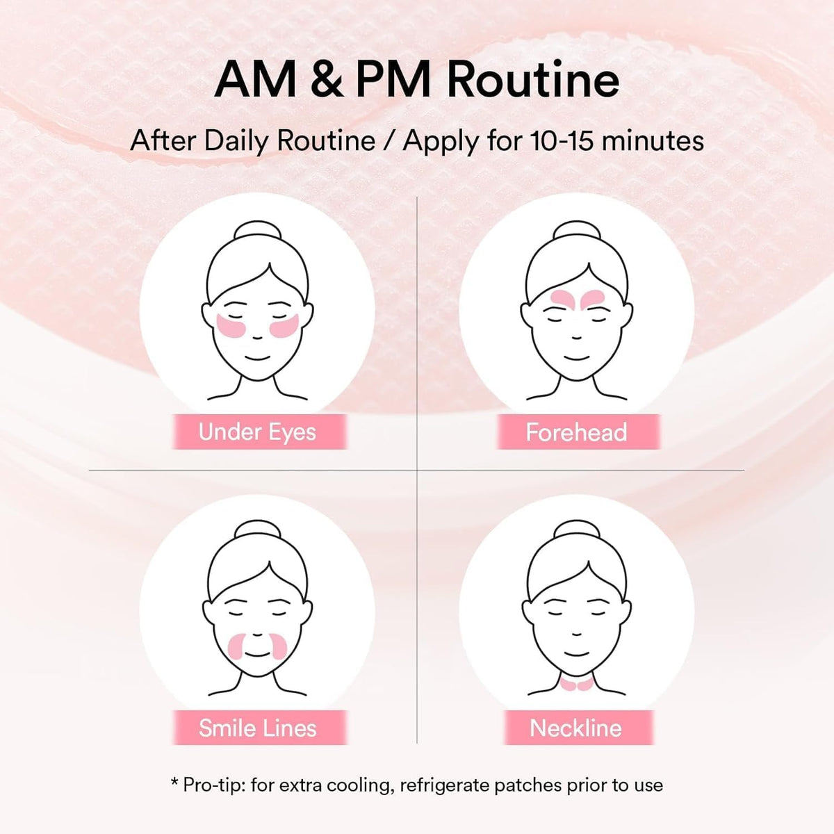 Abib Vegan Collagen Eye Patches for Wrinkles & Fine Line with Jericho Rose Jelly & Peptides, 60 Count, Korean Skin Care