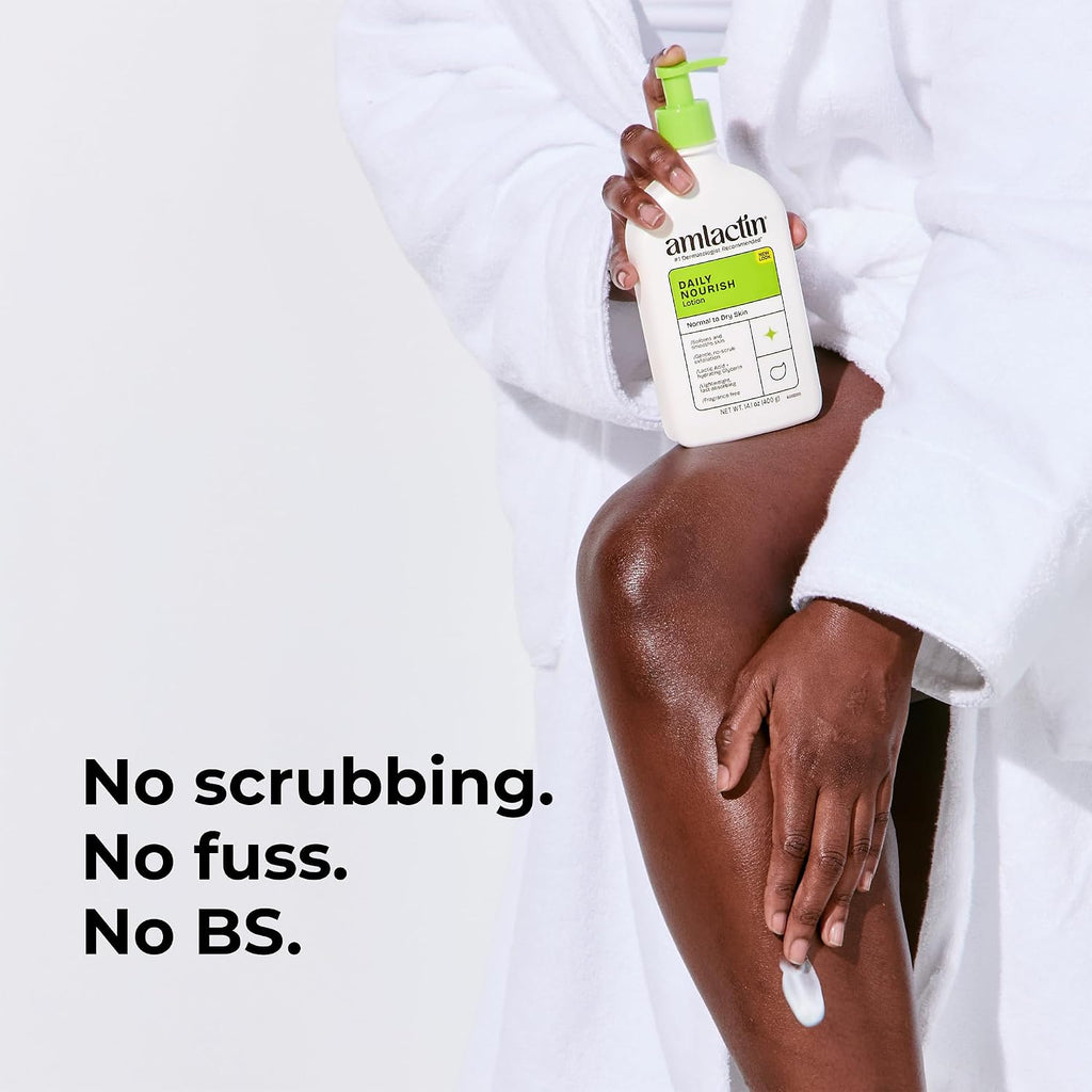 Amlactin Daily Nourish Body Lotion, 12% Lactic Acid, 14.1 oz