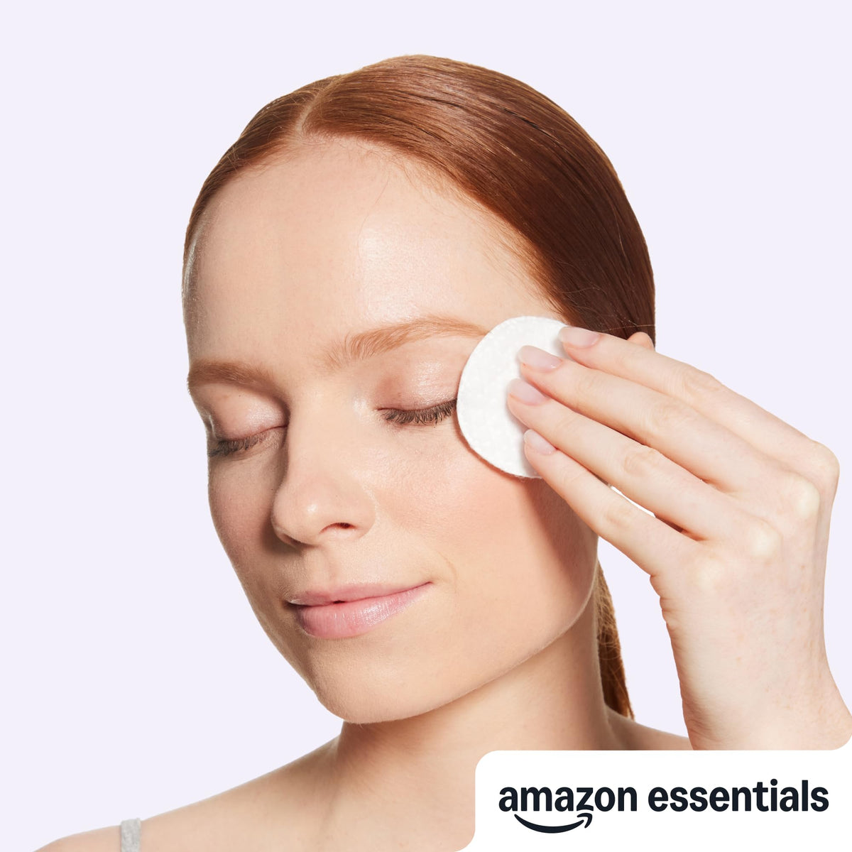 Amazon Essentials 100% Cotton Rounds, 100 Count (Previously Amazon Basics)