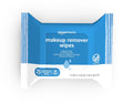Amazon Basics Makeup Remover Wipes, Fragrance-Free, Alcohol-Free, Gentle Cleansing, Plant-Based, Dermatologist Tested, Removes Waterproof Mascara, Resealable, 25 Count, 1-Pack
