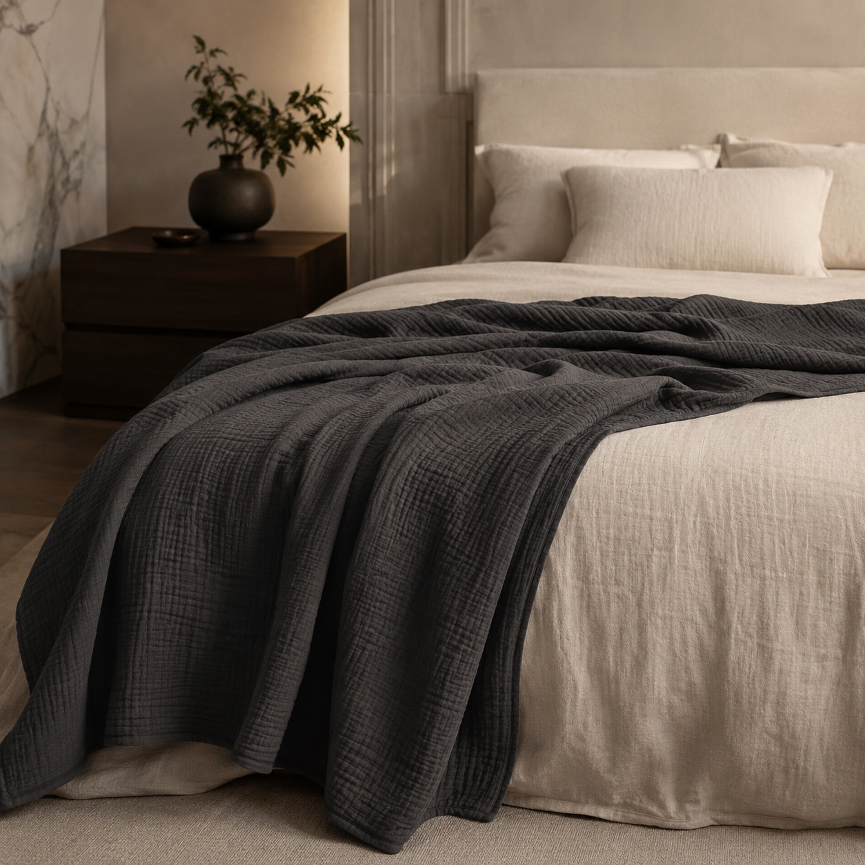 Coperta in Mussola Nuvéa™ – Morbida, Leggera e Traspirante